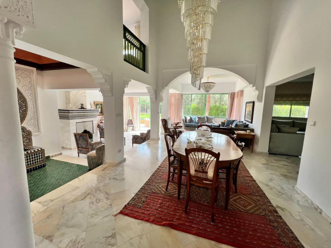 Villa Avec Piscine Privatisee A La Palmeraie Marrakesh Bagian luar foto