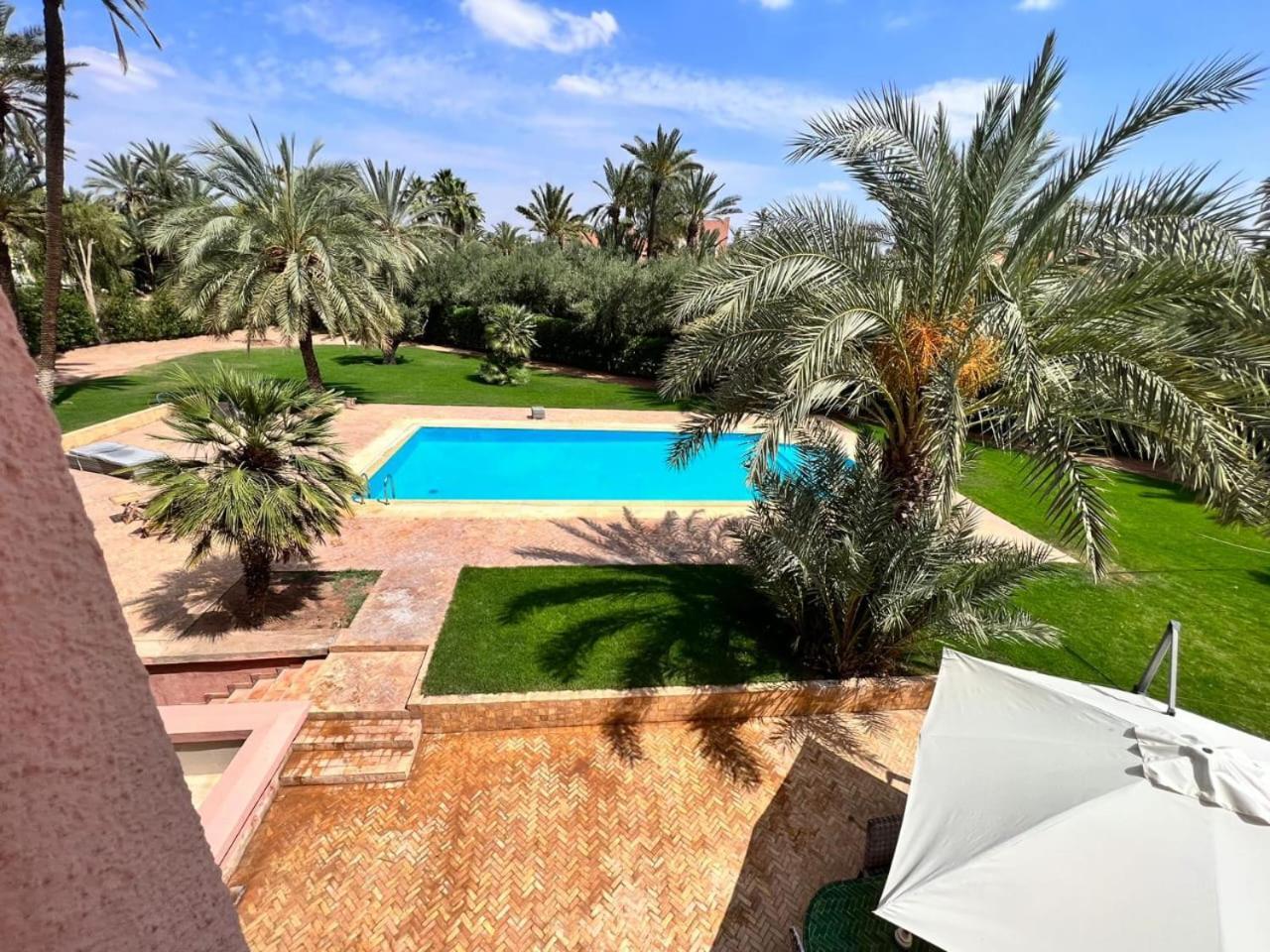 Villa Avec Piscine Privatisee A La Palmeraie Marrakesh Bagian luar foto