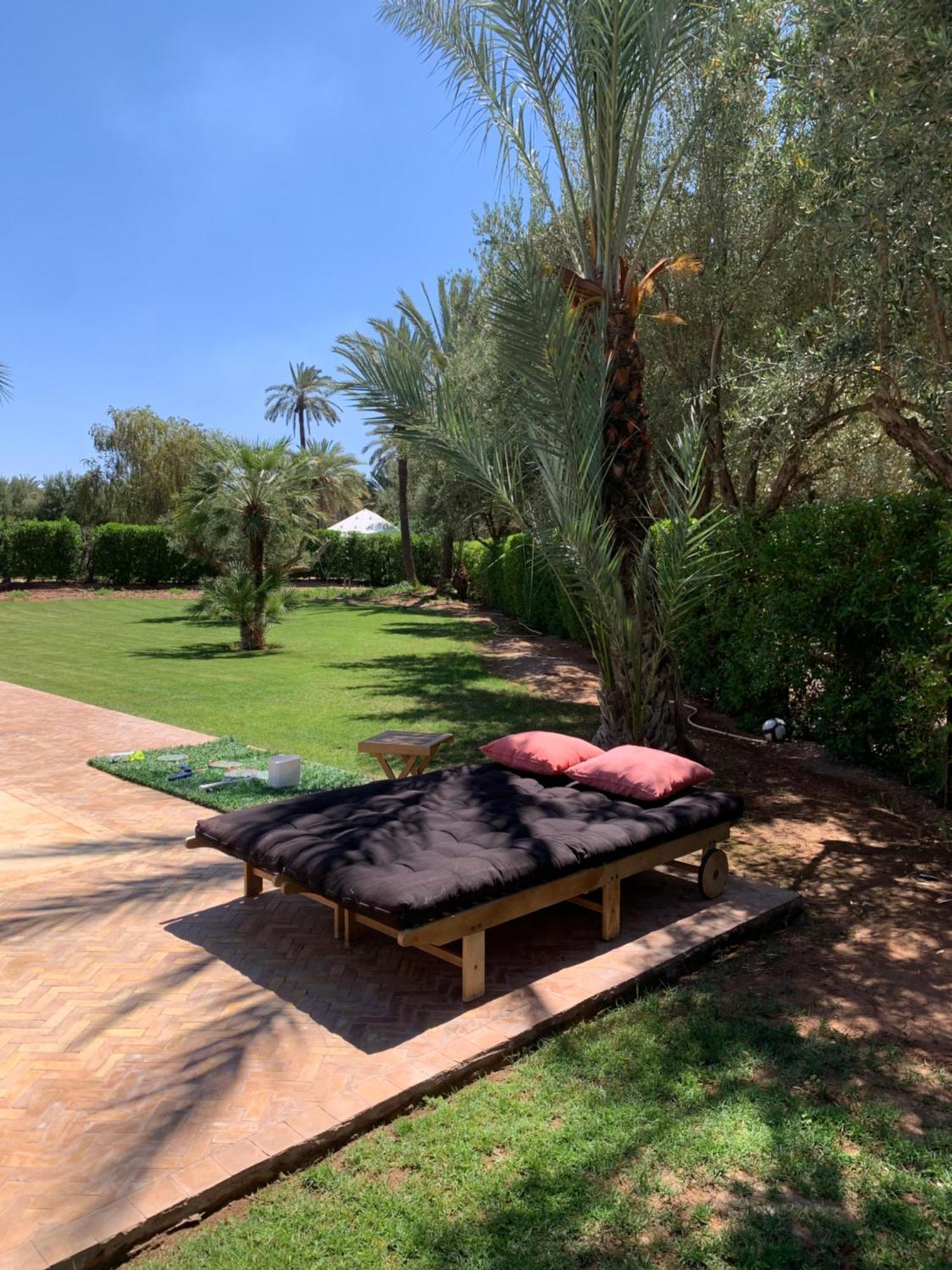 Villa Avec Piscine Privatisee A La Palmeraie Marrakesh Bagian luar foto